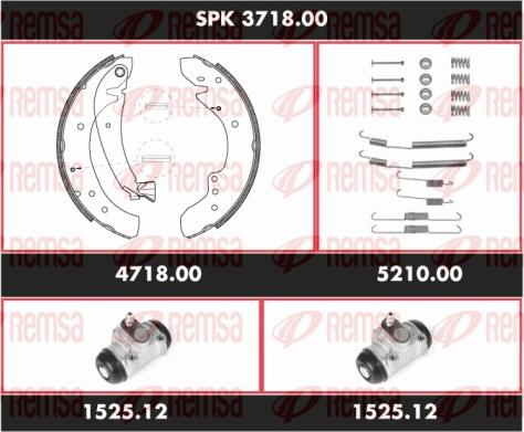 Remsa SPK 3718.00 - Bremžu loku komplekts ps1.lv