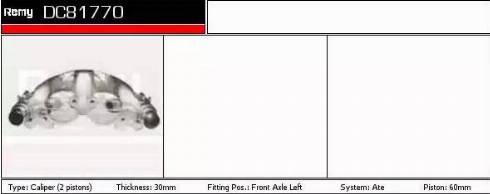 Remy DC81770 - Bremžu suports ps1.lv