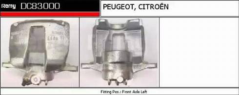Remy DC83000 - Bremžu suports ps1.lv