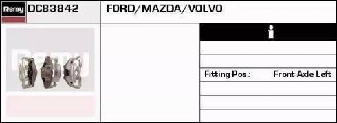 Remy DC83842 - Bremžu suports ps1.lv