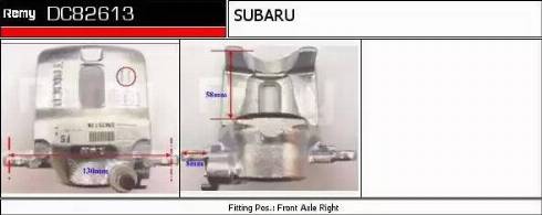 Remy DC82613 - Bremžu suports ps1.lv