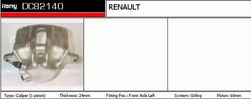 Remy DC82140 - Bremžu suports ps1.lv