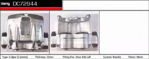 Remy DC72944 - Bremžu suports ps1.lv