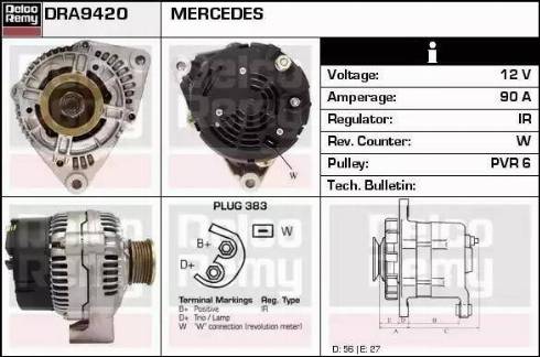 Remy DRA9420 - Ģenerators ps1.lv