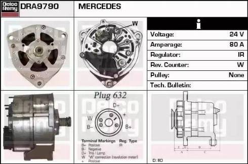 Remy DRA9790 - Ģenerators ps1.lv