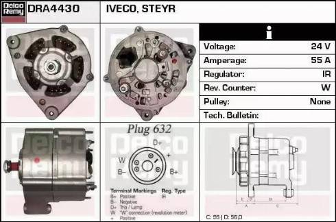 Remy DRA4430 - Ģenerators ps1.lv