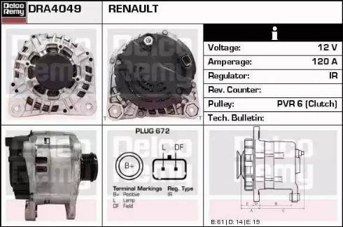 Remy DRA4049 - Ģenerators ps1.lv