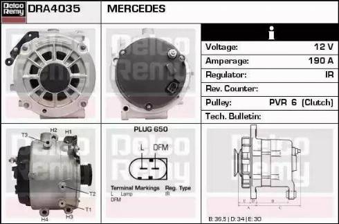 Remy DRA4035 - Ģenerators ps1.lv