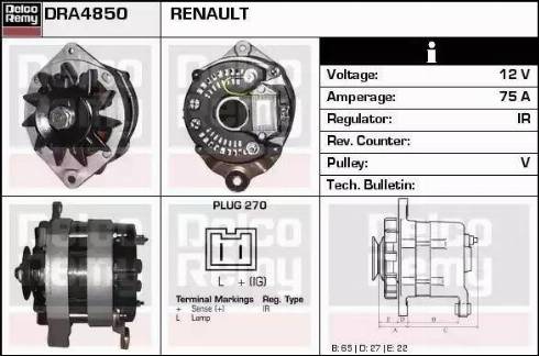 Remy DRA4850 - Ģenerators ps1.lv