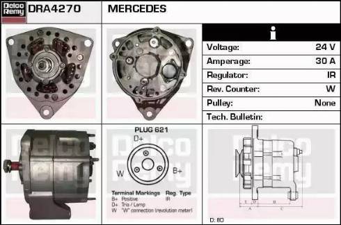 Remy DRA4270 - Ģenerators ps1.lv