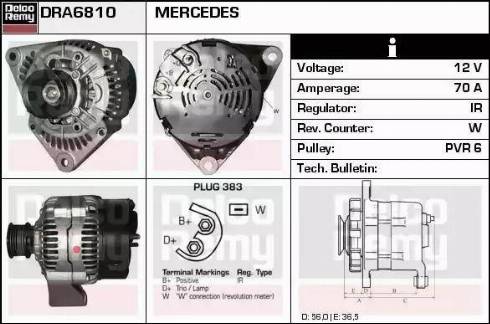 Remy DRA6810 - Ģenerators ps1.lv