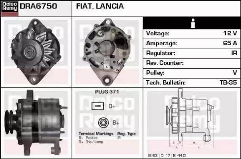 Remy DRA6750 - Ģenerators ps1.lv