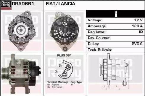 Remy DRA0661 - Ģenerators ps1.lv