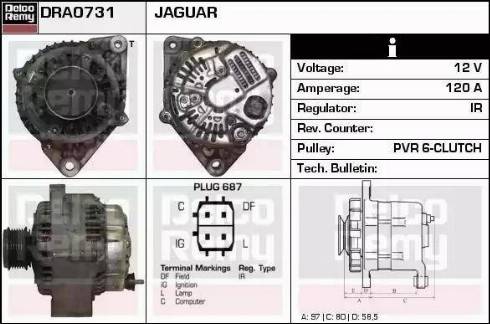 Remy DRA0731 - Ģenerators ps1.lv