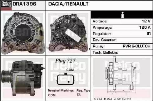 Remy DRA1396 - Ģenerators ps1.lv