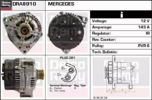 Remy DRA8910 - Ģenerators ps1.lv