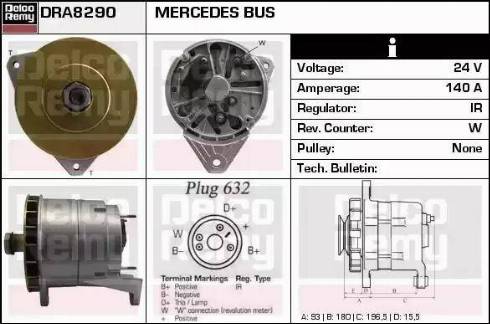 Remy DRA8290 - Ģenerators ps1.lv