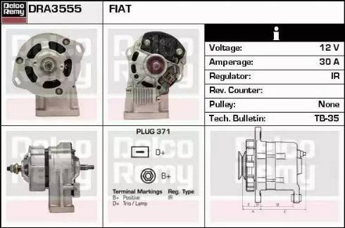 Remy DRA3555 - Ģenerators ps1.lv