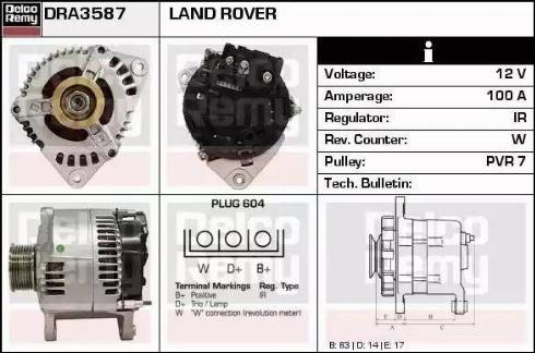 Remy DRA3587 - Ģenerators ps1.lv