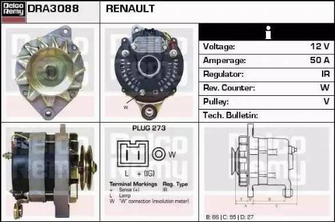 Remy DRA3088 - Ģenerators ps1.lv