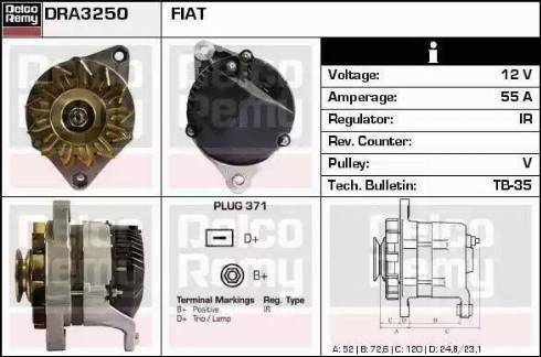 Remy DRA3250 - Ģenerators ps1.lv