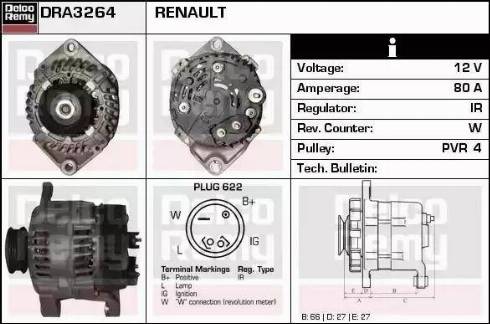 Remy DRA3264 - Ģenerators ps1.lv