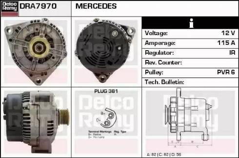 Remy DRA7970 - Ģenerators ps1.lv