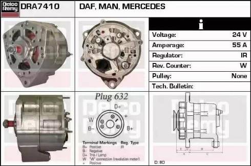 Remy DRA7410 - Ģenerators ps1.lv