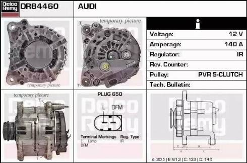 Remy DRB4460 - Ģenerators ps1.lv