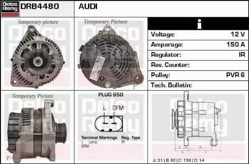 Remy DRB4480 - Ģenerators ps1.lv