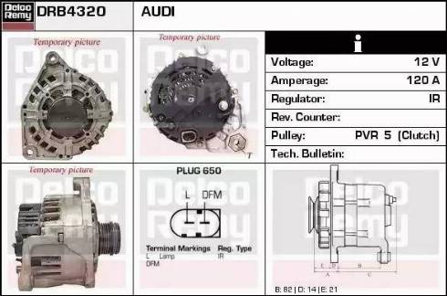 Remy DRB4320 - Ģenerators ps1.lv