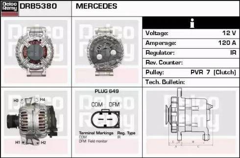 Remy DRB5380 - Ģenerators ps1.lv