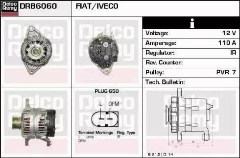 Remy DRB6060 - Ģenerators ps1.lv