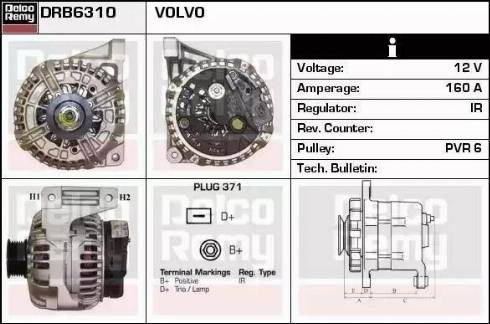 Remy DRB6310 - Ģenerators ps1.lv