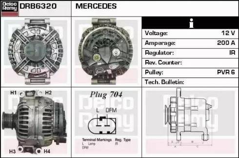 Remy DRB6320 - Ģenerators ps1.lv