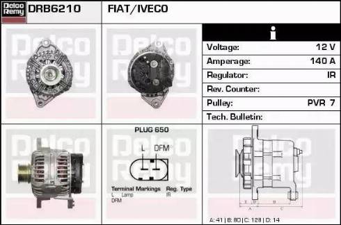 Remy DRB6210 - Ģenerators ps1.lv