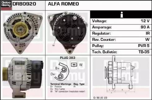 Remy DRB0920 - Ģenerators ps1.lv