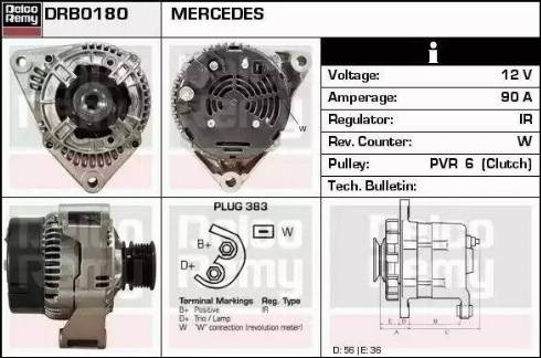 Remy DRB0180 - Ģenerators ps1.lv