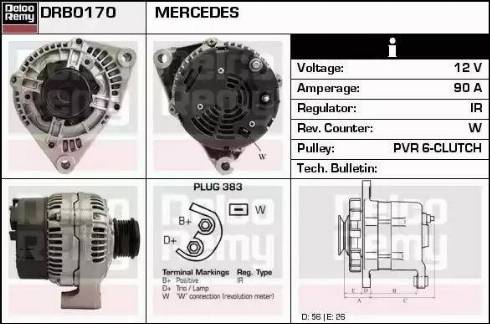 Remy DRB0170 - Ģenerators ps1.lv