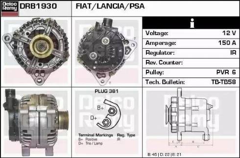 Remy DRB1930 - Ģenerators ps1.lv