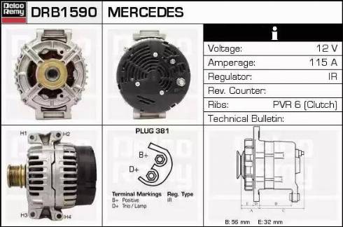 Remy DRB1590 - Ģenerators ps1.lv