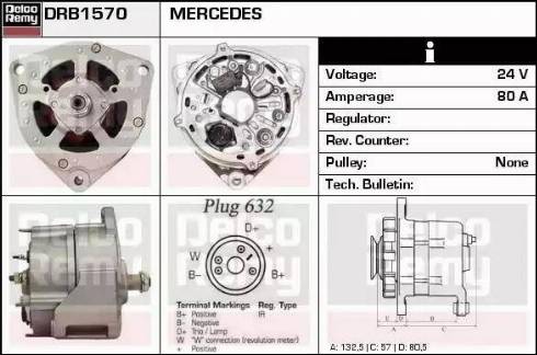 Remy DRB1570 - Ģenerators ps1.lv