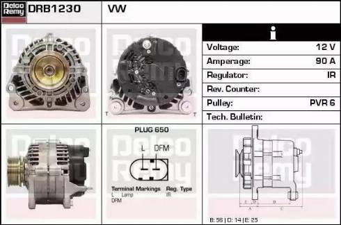 Remy DRB1230 - Ģenerators ps1.lv