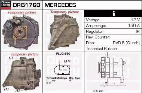 Remy DRB1760 - Ģenerators ps1.lv