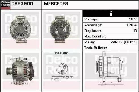 Remy DRB3900 - Ģenerators ps1.lv