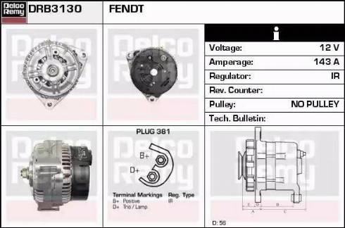 Remy DRB3130 - Ģenerators ps1.lv