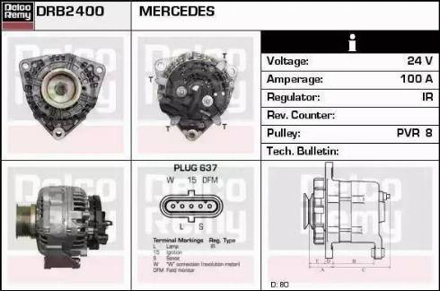 Remy DRB2400 - Ģenerators ps1.lv