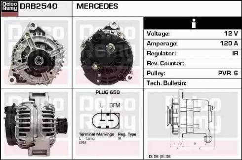 Remy DRB2540 - Ģenerators ps1.lv