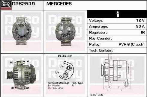 Remy DRB2530 - Ģenerators ps1.lv