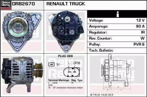 Remy DRB2670 - Ģenerators ps1.lv